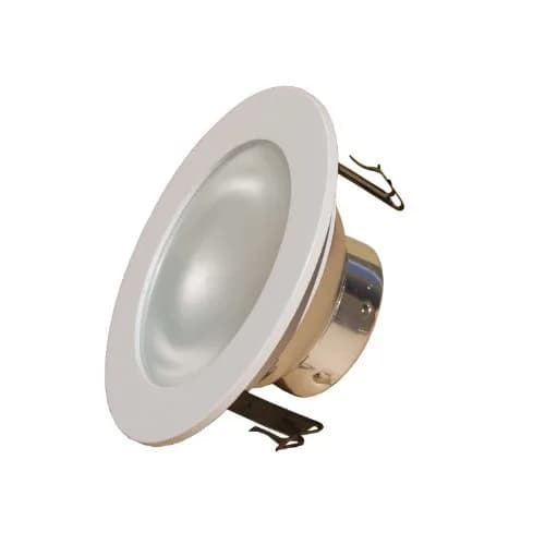 Joint Bright Lighting 4-inch Frosted Shower Trim for Low Voltage Recessed Lights | White Aluminum Reflector thumbnail 2