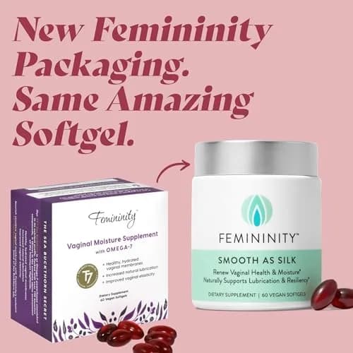 sibu Femininity Softgels for Vaginal Dryness 60-Count | Hydrates Mucous Membranes Naturally thumbnail 2