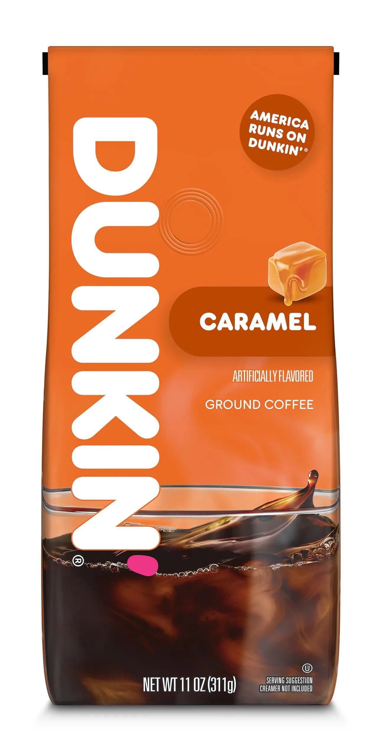 Dunkin' Donuts Midnight Dark Roast Ground Coffee 295ml (11 Oz) | Bold, Rich Flavor — 11 Oz