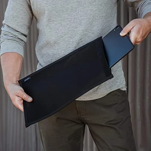OFFGRID By EDEC Tablet Faraday Bag, Signal Blocking Bag 24.1 cm (9.5 inches) | RF Shielding for Law Enforcement & Military thumbnail 3