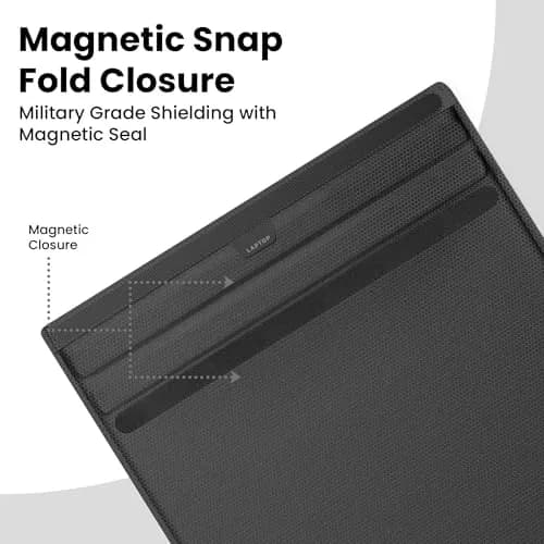 OFFGRID by EDEC Laptop Faraday Bag, Signal Blocking Bag for Laptops, Tablets, Phones | 55.2 cm (21.75") Tall thumbnail 3