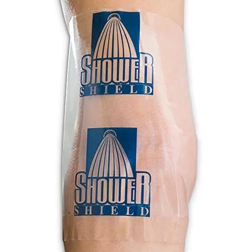 Shower Shield 10x12 Inch PICC Line Shower Cover | Waterproof Catheter Cover for Wounds thumbnail 5