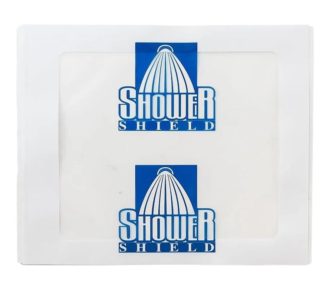 Shower Shield 10x12 Inch PICC Line Shower Cover | Waterproof Catheter Cover for Wounds — 10x12 Inch