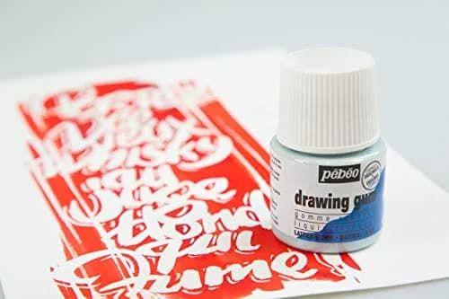 PEBEO Liquid Latex Masking Fluid 45ml | Quick-Dry Watercolor & Gouache Masking Solution thumbnail 6