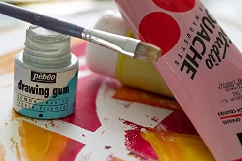 PEBEO Liquid Latex Masking Fluid 45ml | Quick-Dry Watercolor & Gouache Masking Solution thumbnail 8