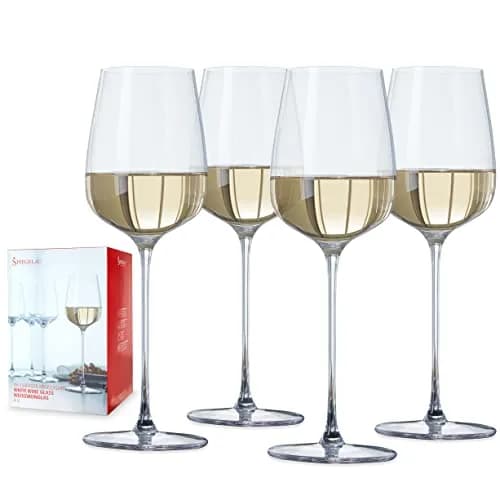 Spiegelau Willsberger White Wine Glasses Set of 4 | Elegant German Crystal for Chardonnay & Pinot Grigio (12.9 oz) thumbnail 1