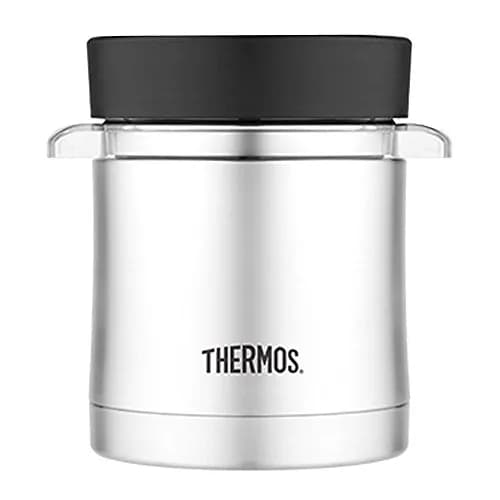THERMOS Food Jar with Microwavable Container 12oz | Vacuum Insulation Keeps Liquids Hot or Cold thumbnail 1