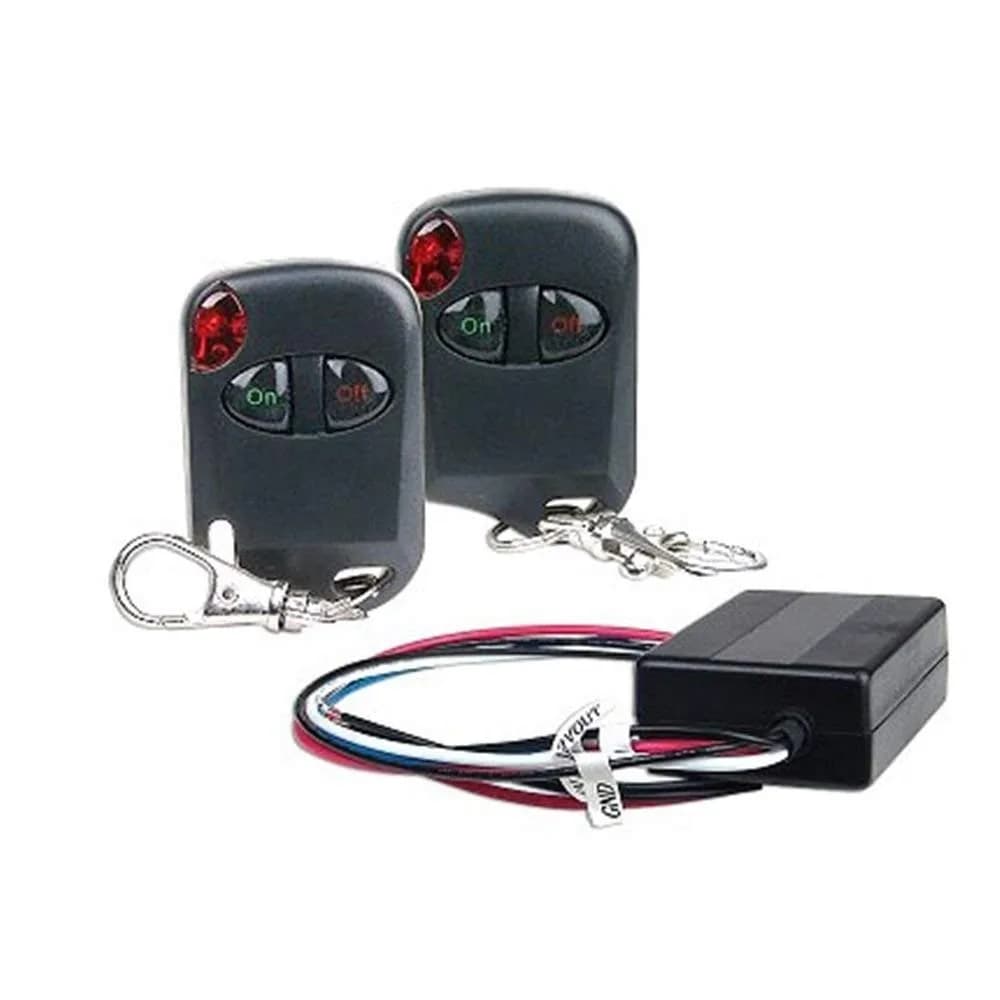 Genssi 12V 15A Relay with Two Remote Controls | Automotive & Home Use - main product image
