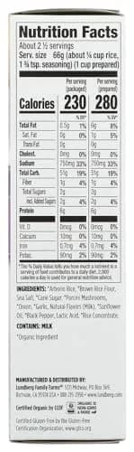Lundberg Organic Porcini Wild Mushroom Risotto 5.90 Ounces | Gluten Free & Organic thumbnail 4