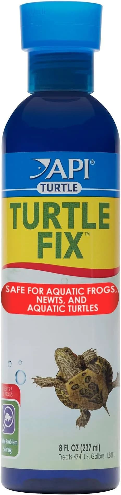 API TURTLE FIX Nonbacilli Turtle Remedy 4 oz | Safe Aquatic Reptile Treatment — No Color