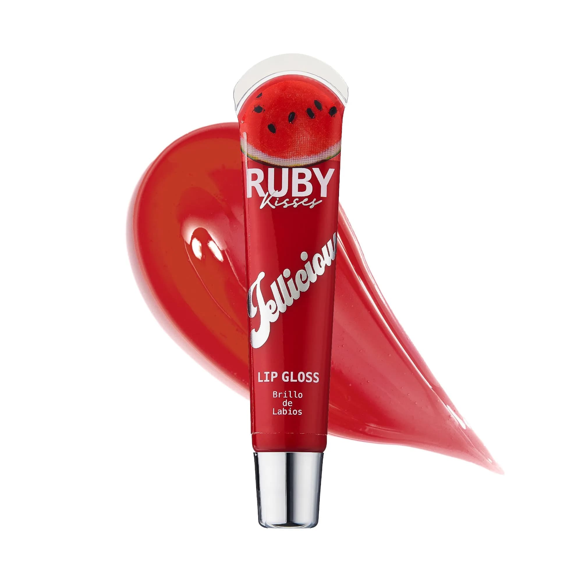 Ruby Kisses Jellylicious Lip Gloss 1 Count Juicy Lip Service | High-Shine, Non-Sticky Hydrating - main product image