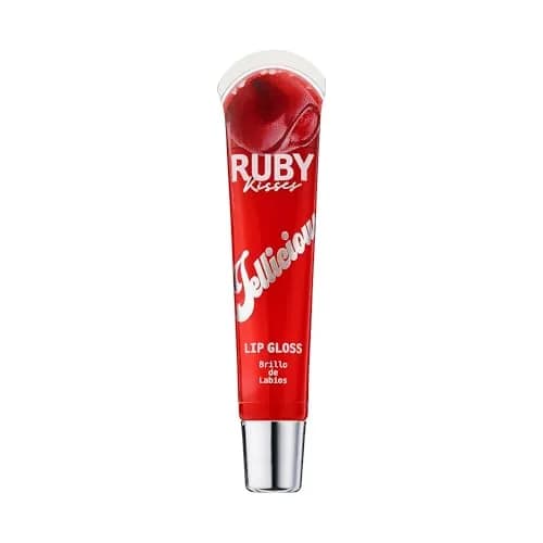 Ruby Kisses Jellylicious Lip Gloss 1 Count Juicy Lip Service | High-Shine, Non-Sticky Hydrating thumbnail 8
