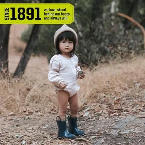 Western Chief Kids Firechief 2 Waterproof Rain Boot, Navy, 8 | Kid-Friendly Waterproof Rain Boot for Adventure thumbnail 2