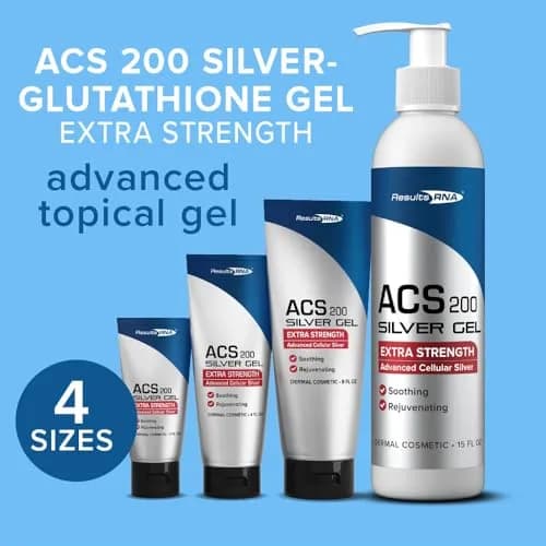Results RNA ACS 200 Silver-Glutathione Gel 2 oz | Advanced Dermal Healing for All thumbnail 7