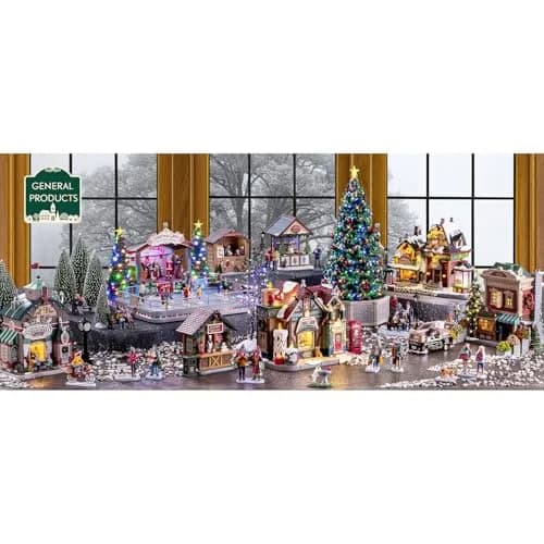 Lemax Snowball Fight Figurine Set of 4, 10.8cm (4.25") | Authentic Christmas Village Decor thumbnail 2