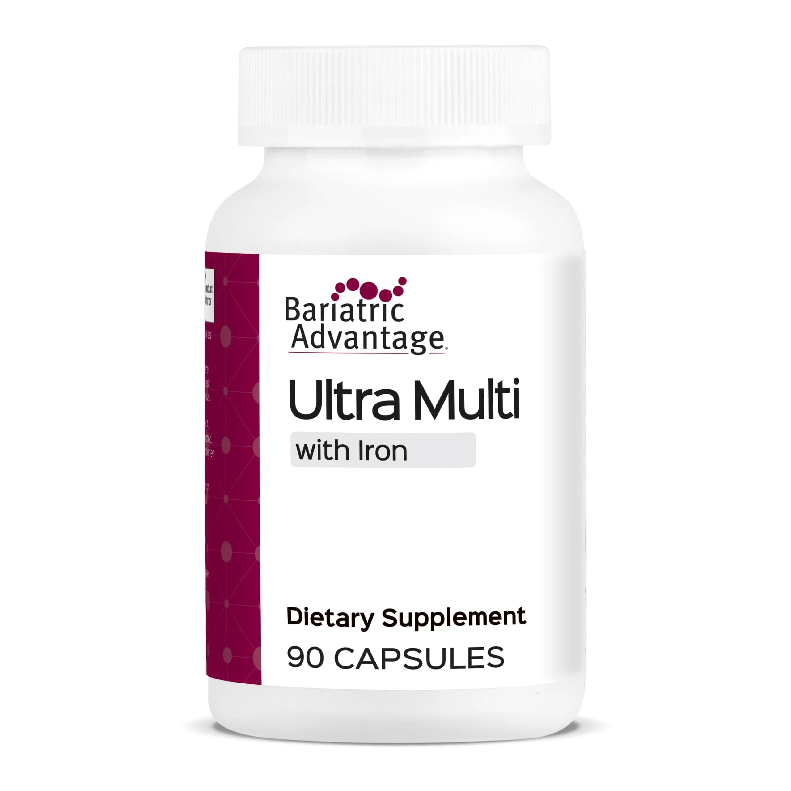 Bariatric Advantage Ultra Multivitamin with Iron, 90 Capsules | Supports Nutrient Absorption & Long-Term Wellness — Capsule