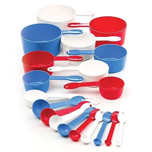 PrepWorks Ultimate 19-Piece Measuring Cup and Spoon Set 480ml (2 Cups) | Standard & Metric Markings for Baking thumbnail 5