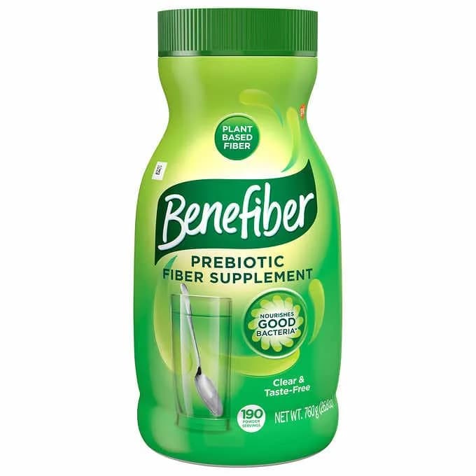 Benefiber Sugar Free Fiber Supplement Powder 722g (25.5 oz) | 190 Servings, Unflavored, Gluten-Free thumbnail 2