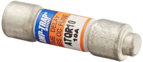 Mersen ATQR Time-Delay Fuse 10A | Small-Dimension, 600VAC/300VDC, Class CC thumbnail 1