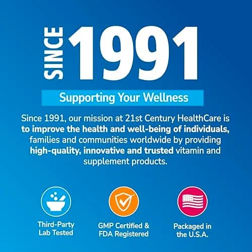 21st Century Calcium Citrate Plus D Maximum Caplets, 120 Count (630 mg Calcium / 500 IU D3) | Bone Health Support thumbnail 5