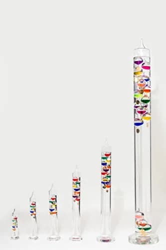 Glassic Gifts® Galileo Thermometer (17" Tall) | Classic Indoor & Outdoor Decor thumbnail 3
