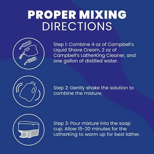 Campbell’s Liquid Shave Cream Lather, 8 Fl Oz (Pack of 12) | Barbershop-Quality Hot Lather for Professional Shaves thumbnail 4