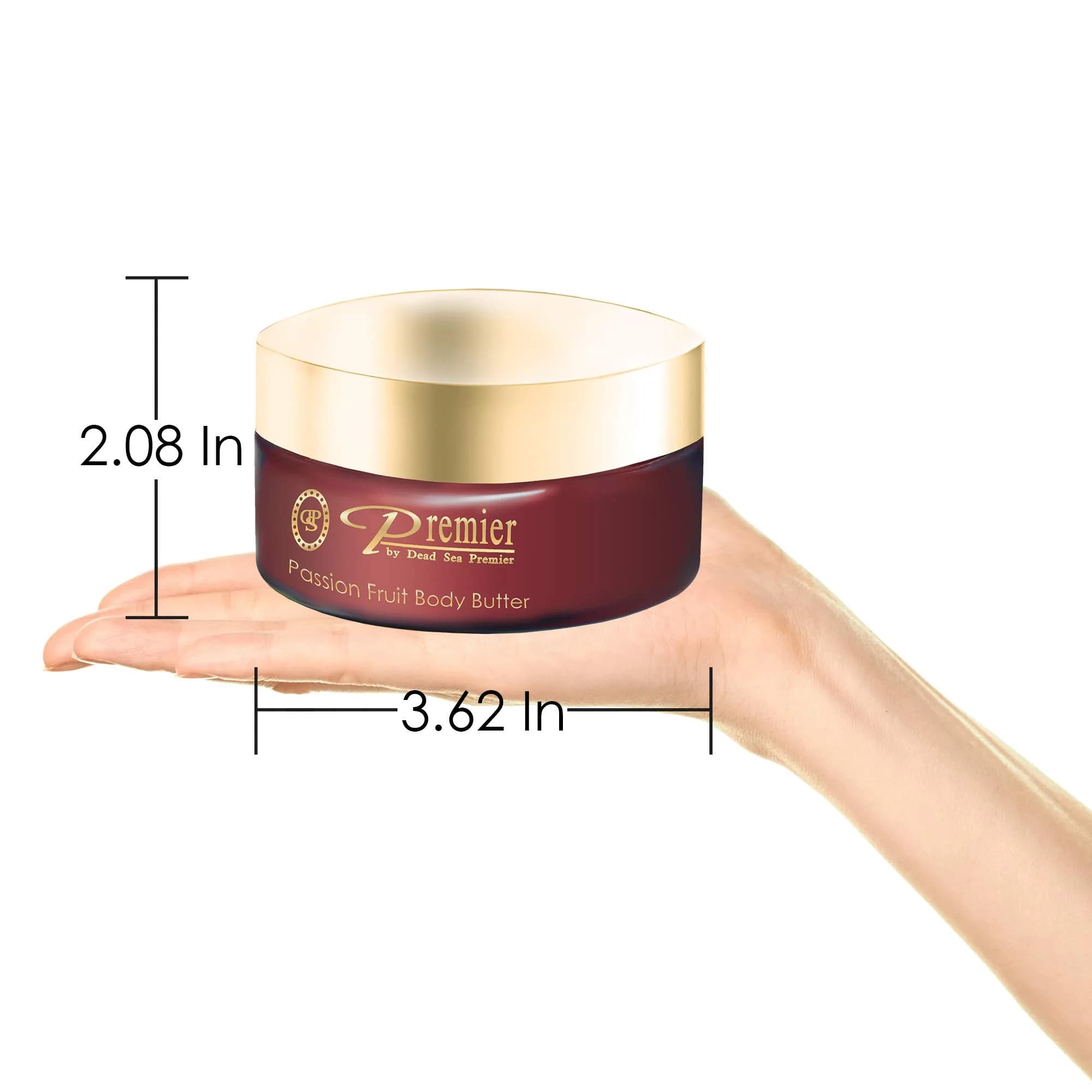 Premier Dead Sea Anti-Aging Body Cream - Passion Fruit 5.95 Fl oz | Hydrates & Firms Skin thumbnail 4