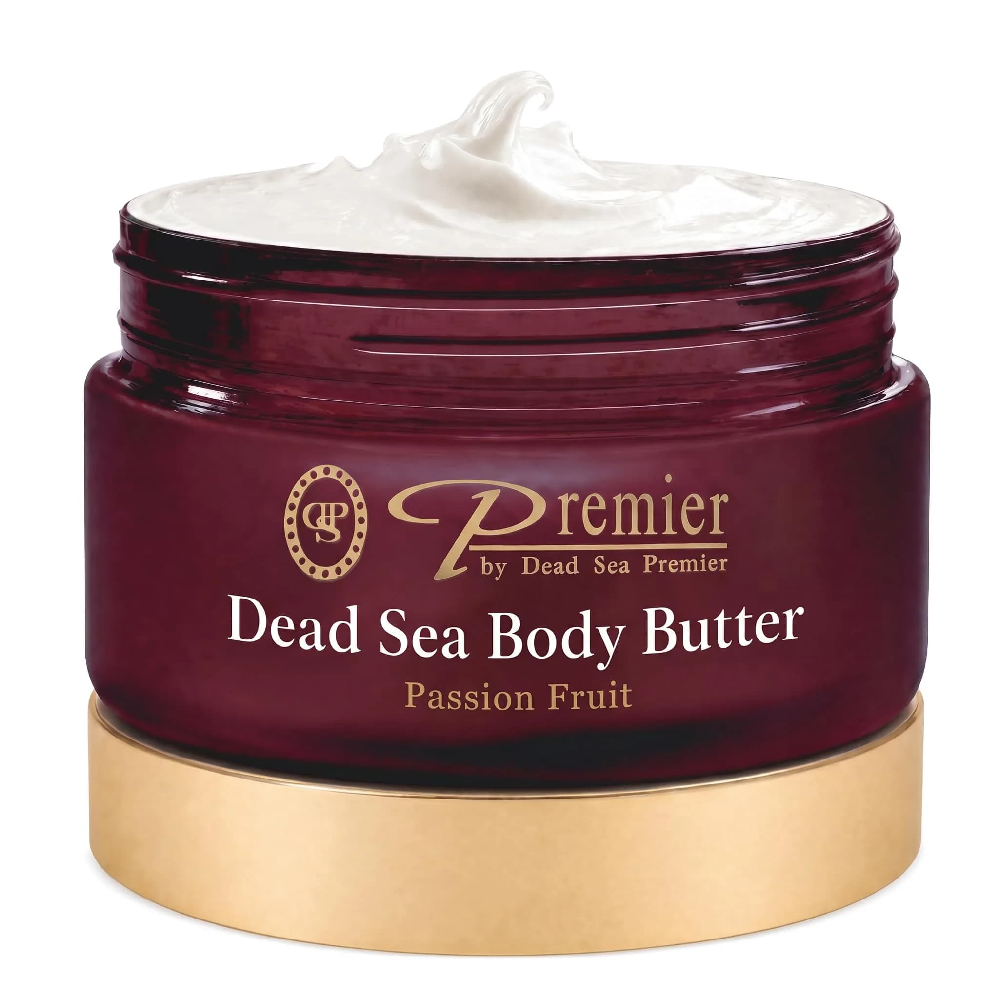 Premier Dead Sea Anti-Aging Body Cream - Milk & Honey 5.95 oz | Deep Hydration & Firming — Passionfruit