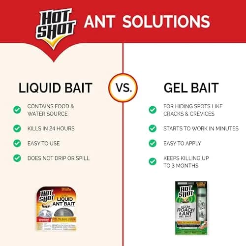 Hot Shot Ultra Liquid Ant Bait 4 Count | Kills Queen & Colony in 24 Hours thumbnail 7