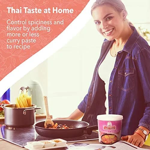 Mae Ploy Massaman Curry Paste 400g (14 oz) | Authentic Thai Flavor for Curries & Marinades thumbnail 5