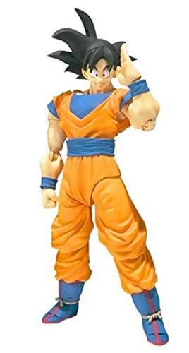 Tamashii Nations Goku Action Figure 5.5 inches | Interchangeable faces & hands, Kamehameha effect, anime collectible thumbnail 3