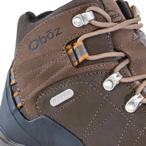 Oboz Men's Bridger Mid B-DRY Waterproof Hiking Boot 9 | Durable, Comfortable & Waterproof for Rugged Trails thumbnail 7