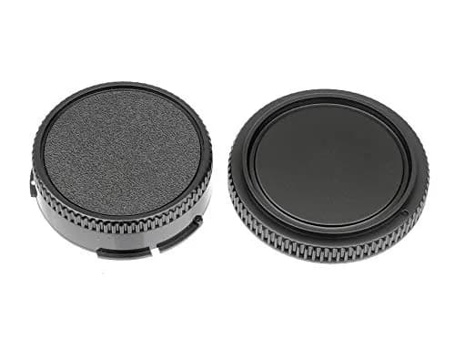 Fotasy FD Mount Rear Lens Dust Cap Body Cover for Canon FD Cameras & Lenses (2 Packs, Black) | Protects Sensor & Optics thumbnail 4