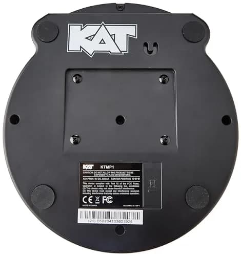 KAT Percussion KTMP1 Electronic Drum and Percussion Pad Sound Module, Black | Velocity-Sensitive Pads & USB/MIDI Connectivity thumbnail 4