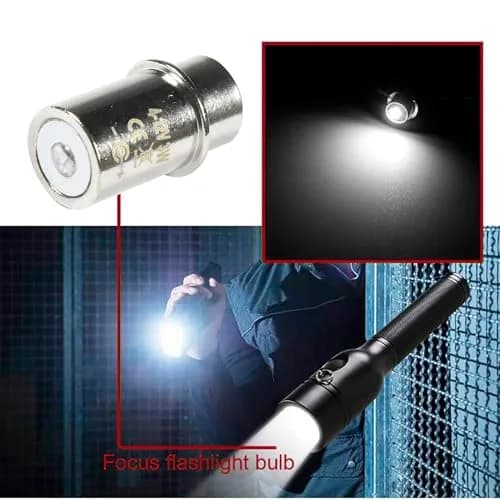 HQRP 3W MagLight LED Bulb Upgrade, DC 4-12V Flashlight Replacement, 260LM Cool White 6000K | Brighter, Energy-Efficient LED Upgrade thumbnail 8