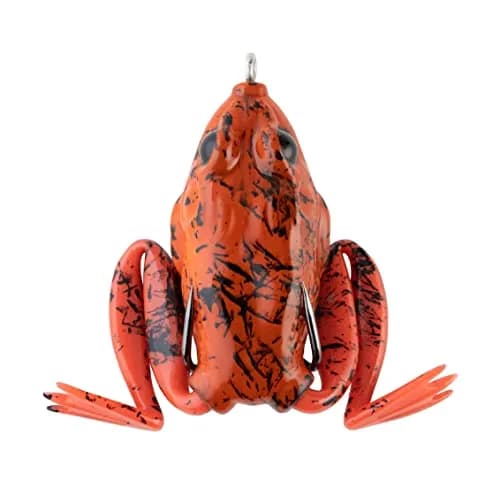 Lunkerhunt Lunker Frog Fire Belly | Realistic Frog Lure for Bass & Pike, 2.25” thumbnail 1