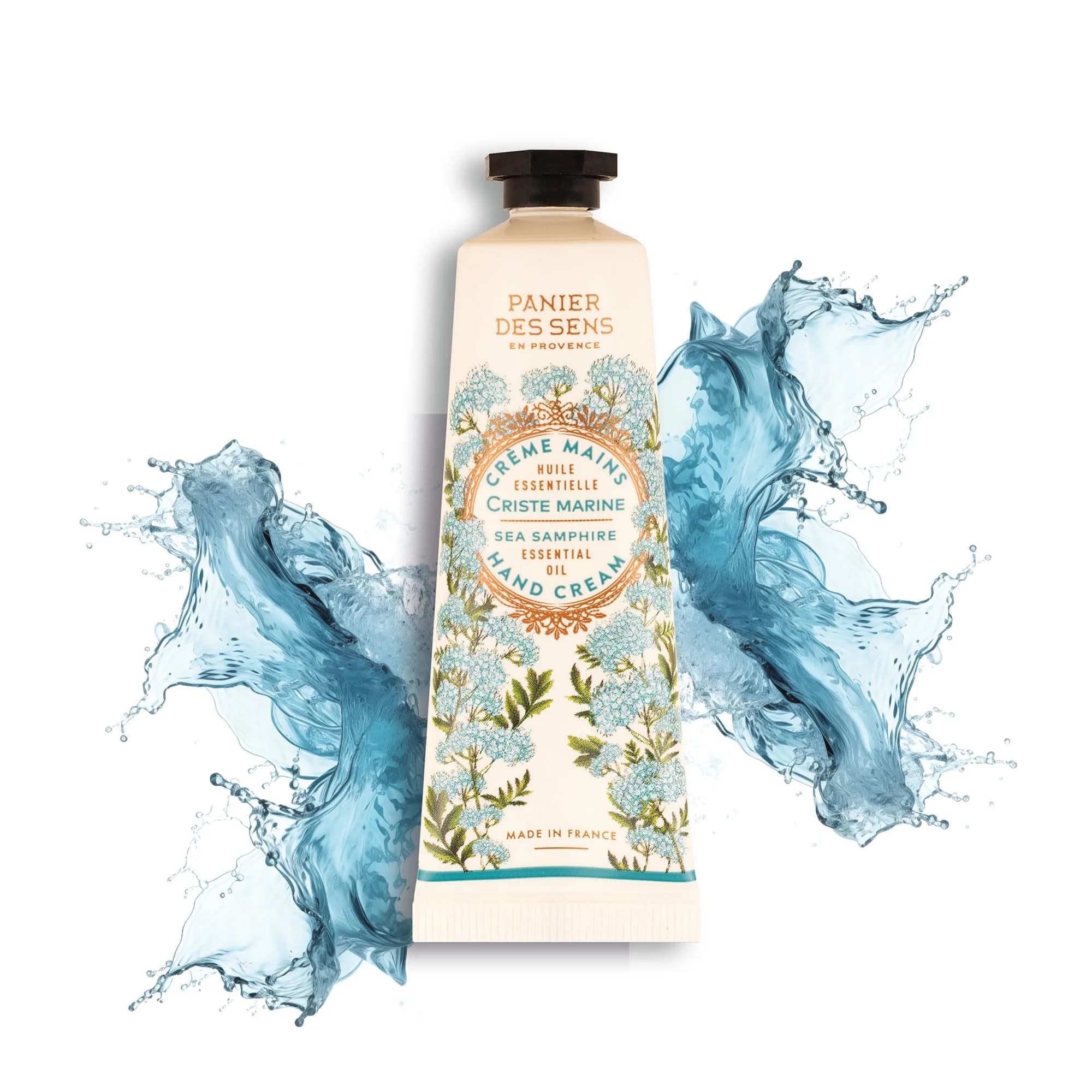 Panier des Sens Provence Citrus Hand Cream 29.57ml (1 Fl Oz) | 20% Shea Butter, Natural Ingredients — 1 Fl Oz