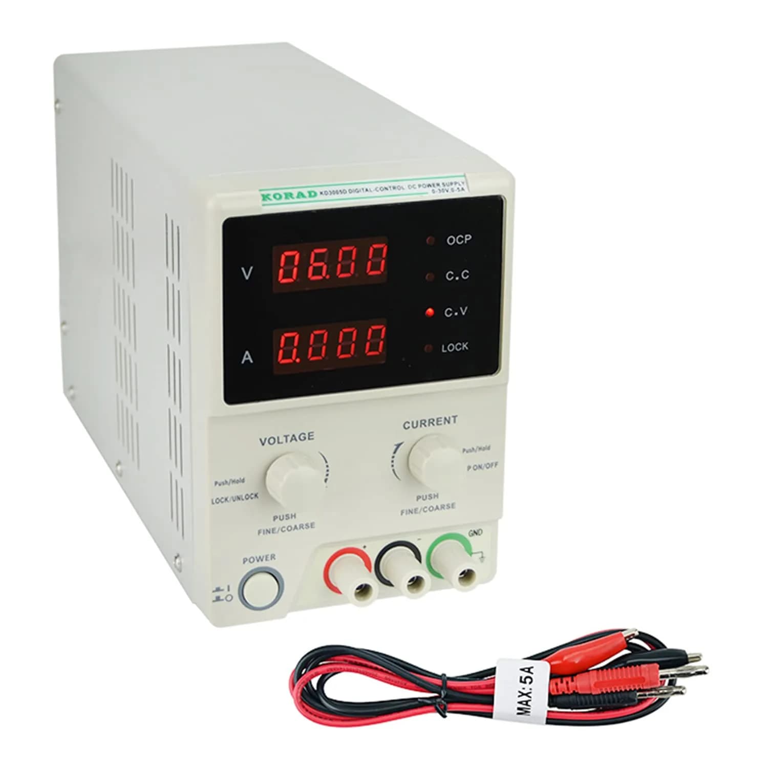 KORAD KD3005D Power Supply 30V 5A | Lab Grade Adjustable DC Linear Power Source