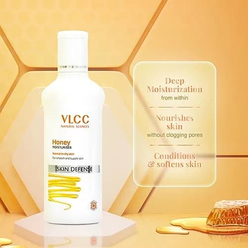 VLCC Natural Sciences Honey Moisturiser 100ml | Nourishing Face Cream for All Skin Types thumbnail 4