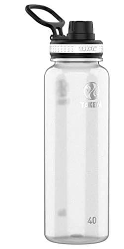 Takeya Tritan Water Bottle with Spout Lid | 40 oz BPA-Free, Dishwasher Safe, Leak-Proof, Modern Design thumbnail 1