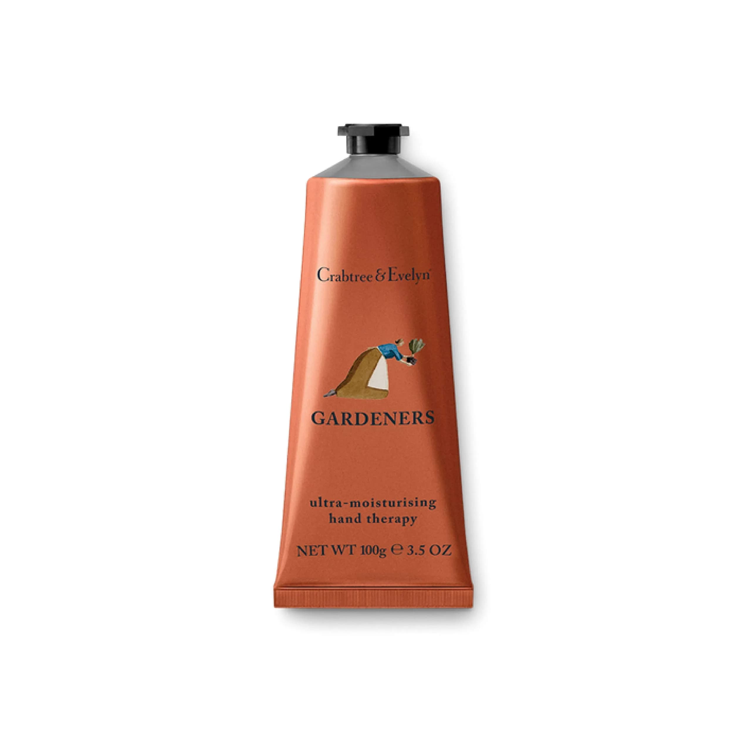 Crabtree & Evelyn Hand Cream Therapy Summer Hill 3.5 oz | Nourishing, Hydrating & Luxurious — 3.45 oz