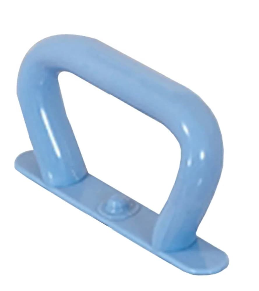 NRS Healthcare Optional Grab Handle for Slatted Bath/Shower Board, Blue | Aids Stability in Bathrooms — Blue