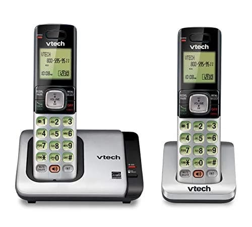 VTech CS6719-2 Cordless Phone with Caller ID & 2 Handsets | Full Duplex Speakerphone & Backlit Display thumbnail 1