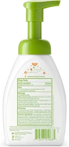 Babyganics Alcohol-Free Foaming Hand Sanitizer Mandarin 253ml (8.45 Fl Oz) | Kills 99.9% Bacteria thumbnail 2