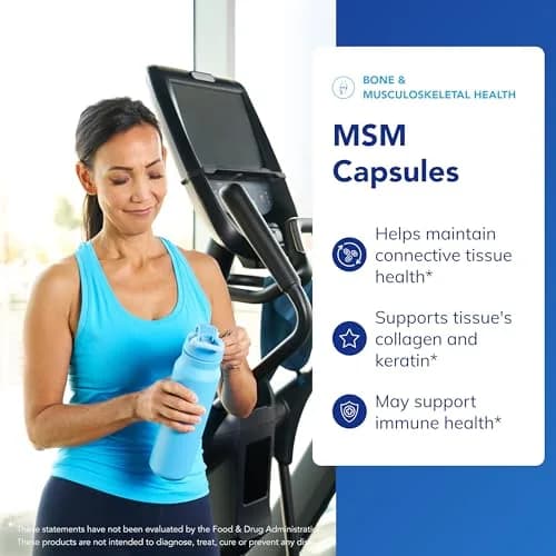 Pure Encapsulations MSM Capsules 360 Count | Sulfur Supplement for Joint Health, Immune Function, Hair, Skin & Nails thumbnail 3