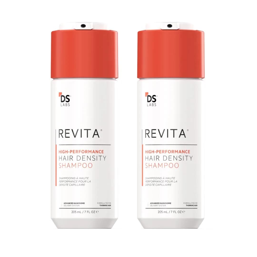 DS Labs Revita Hair Density Shampoo for Thinning Hair | 410ml (7 Fl Oz x 2) | Supports Scalp Wellness & Fuller Looking Hair