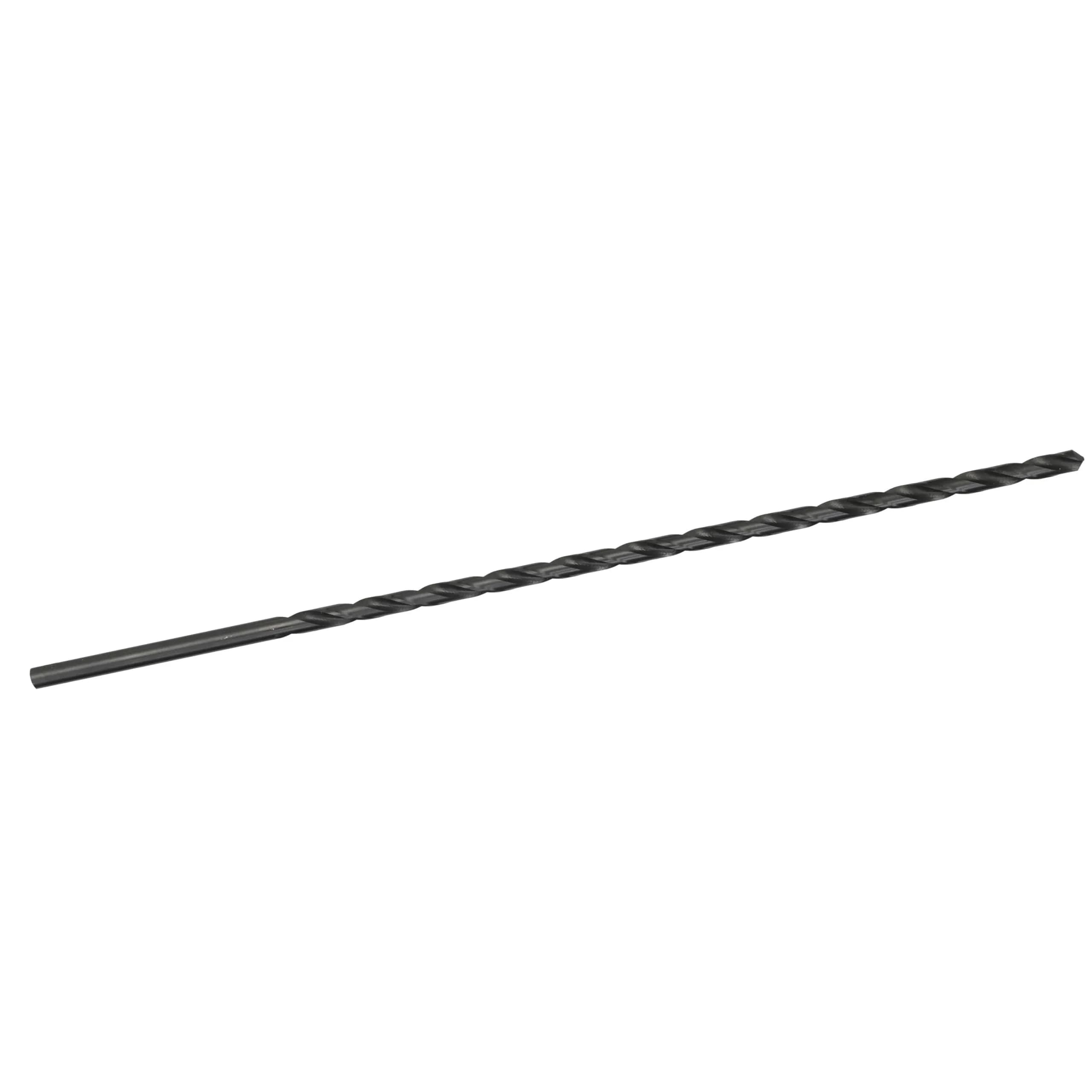 Drill America 1" x 18" High Speed Steel Extra Long Drill Bit | General Purpose, Extra Reach, Durable (120 chars) — Black
