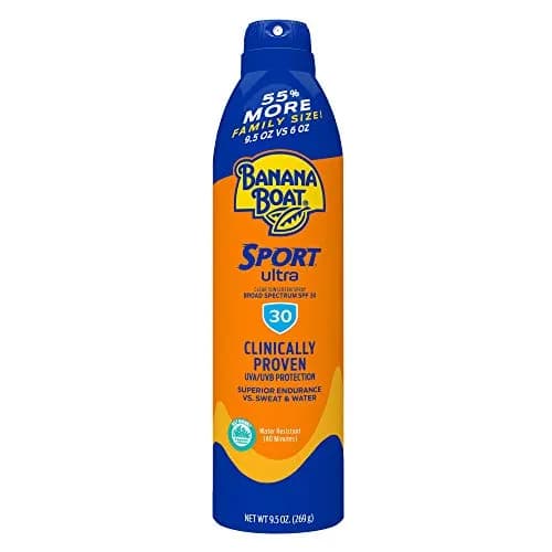 Banana Boat Sport Ultra SPF 30 Sunscreen Spray 255 g (9.5 oz) | Sweat & Water Resistant 80 Min thumbnail 1