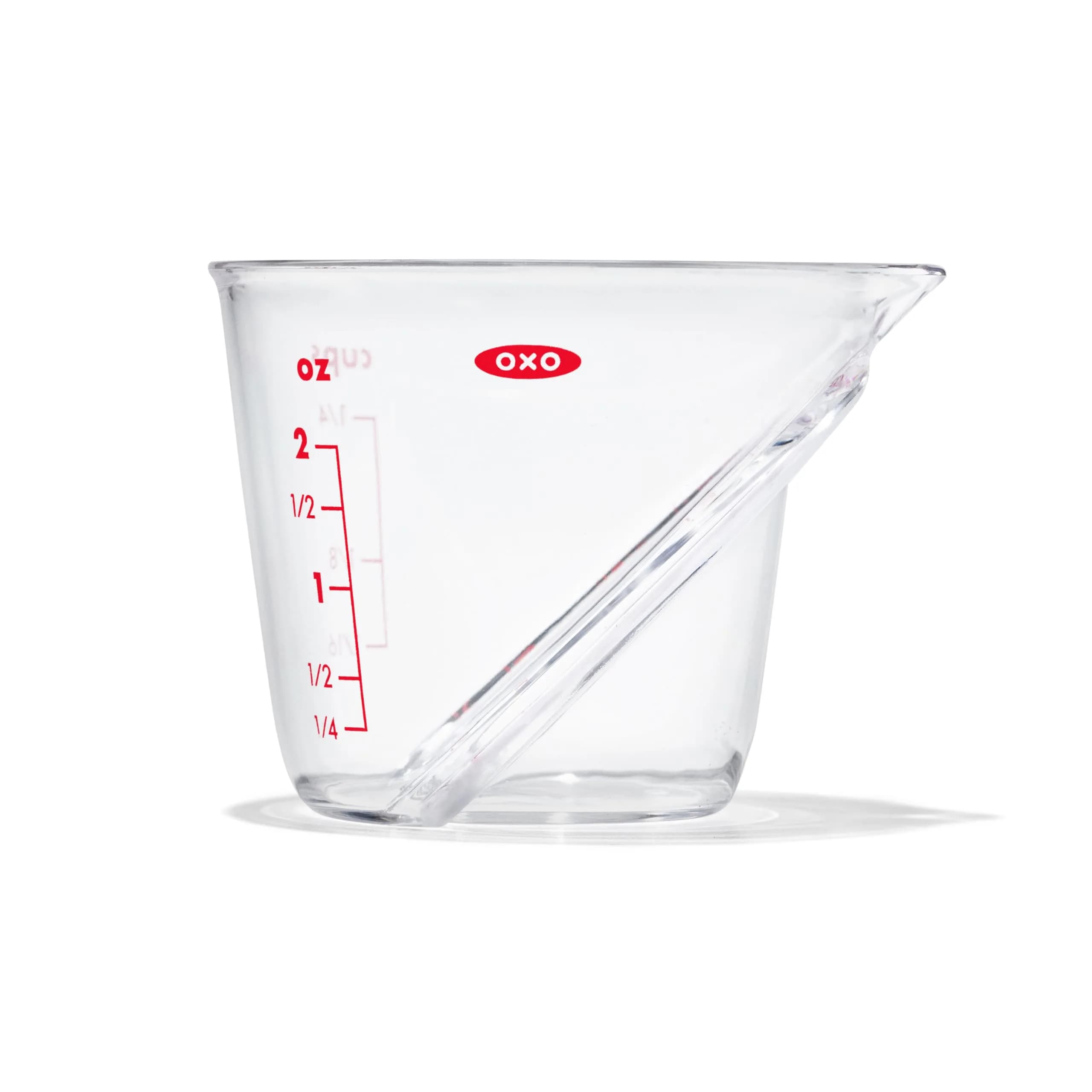 OXO Good Grips Mini Angled Measuring Cup 2 oz (59 ml) | Read Measurements From Above - main product image