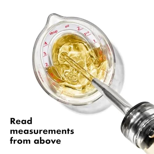 OXO Good Grips Mini Angled Measuring Cup 2 oz (59 ml) | Read Measurements From Above thumbnail 2